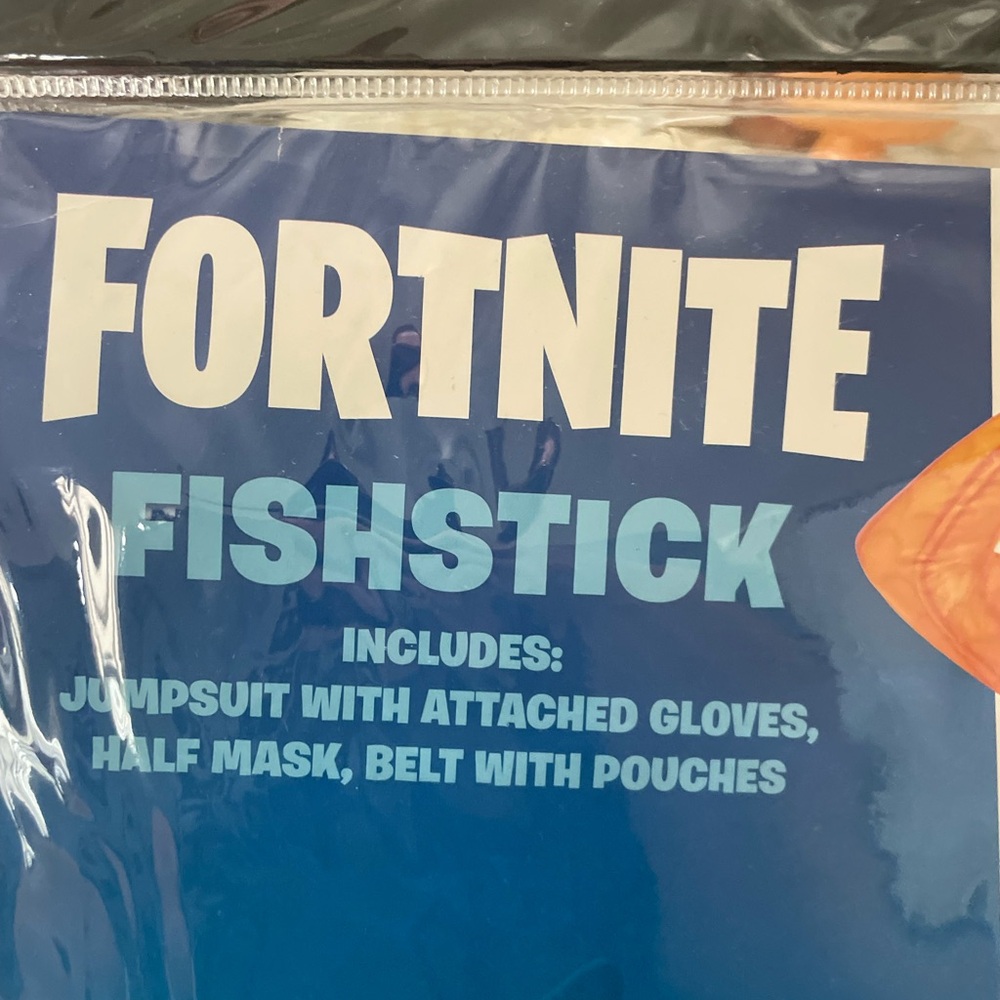 Spirit Fortnite Fishstick Costume for Kids - Picture 2 of 15
